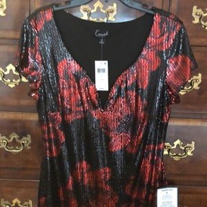 Beautiful sweetheart neck cocktail dress